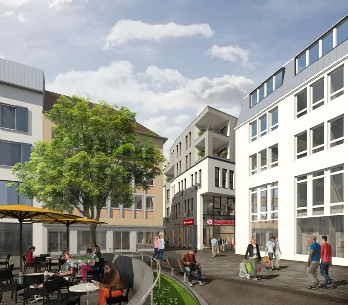 Quartiersneubau City Karree in Schweinfurt